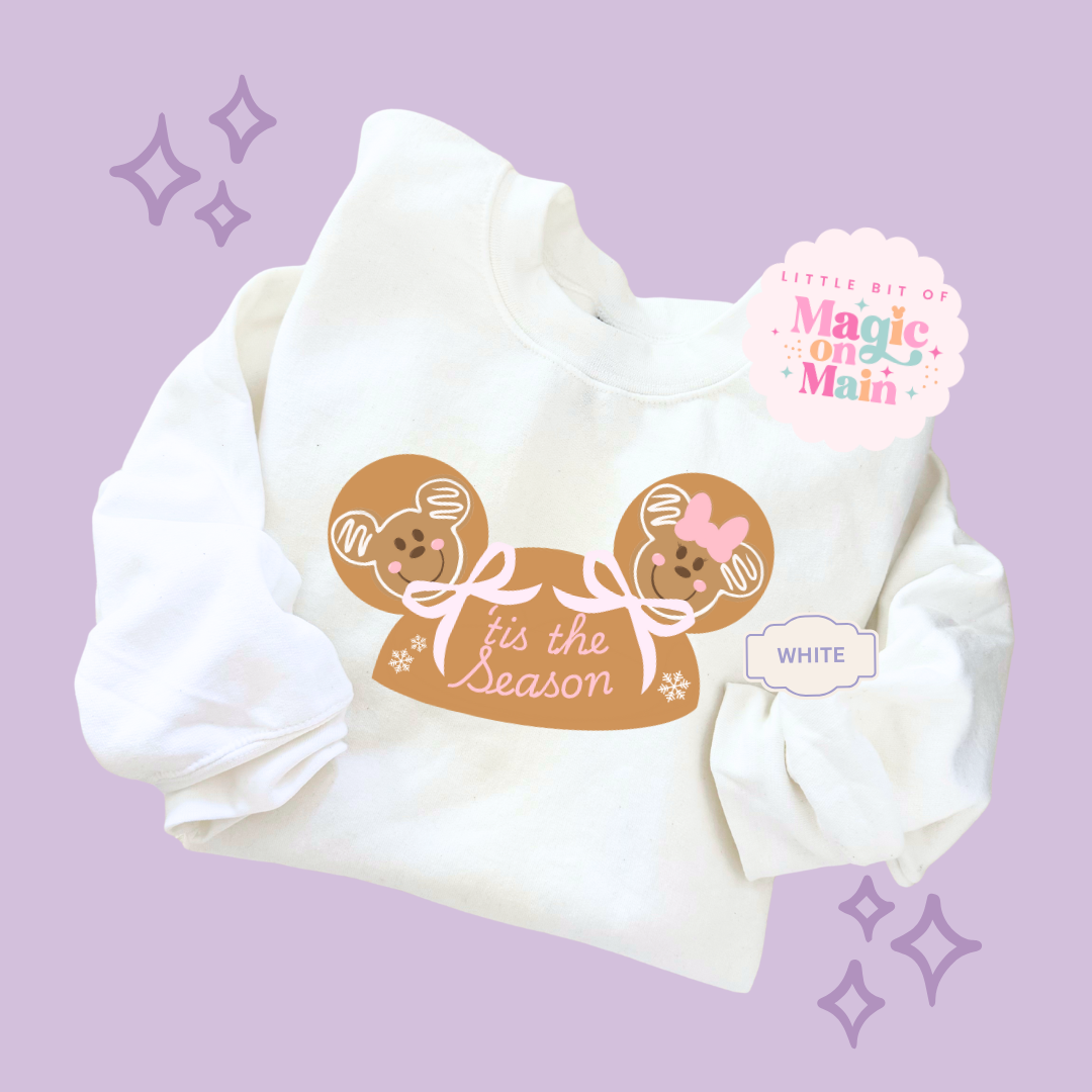 PRINTED GINGERBREAD HAT - EXCLUSIVE TO MoM - ADULT SWEATSHIRT