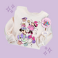 PRINTED MINNIES WONDERLAND - ADULT SWEATSHIRT