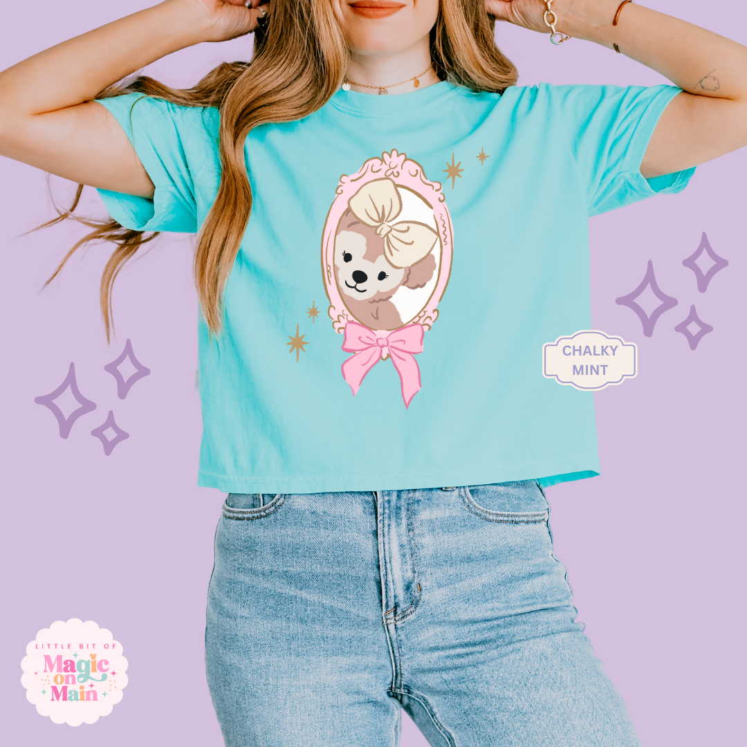 PRINTED PARK GIRLIE SHELLIE MAY - WOMENS BOXY T-SHIRT