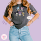 EMBROIDERED MICKEY AND FRIENDS - WOMENS BOXY T-SHIRT