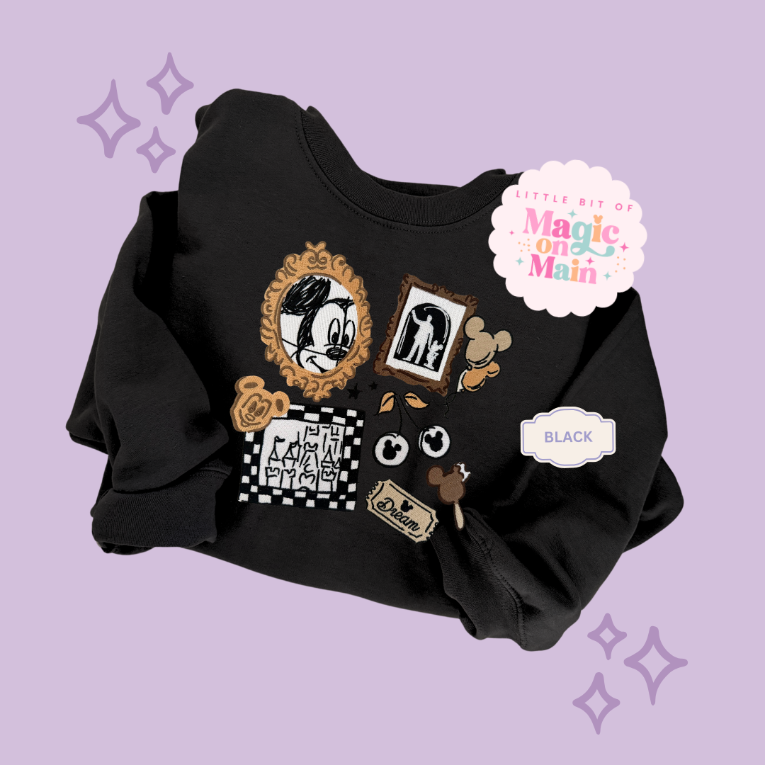 EMBROIDERED NEUTRAL MCKY - ADULT SWEATSHIRT 10039