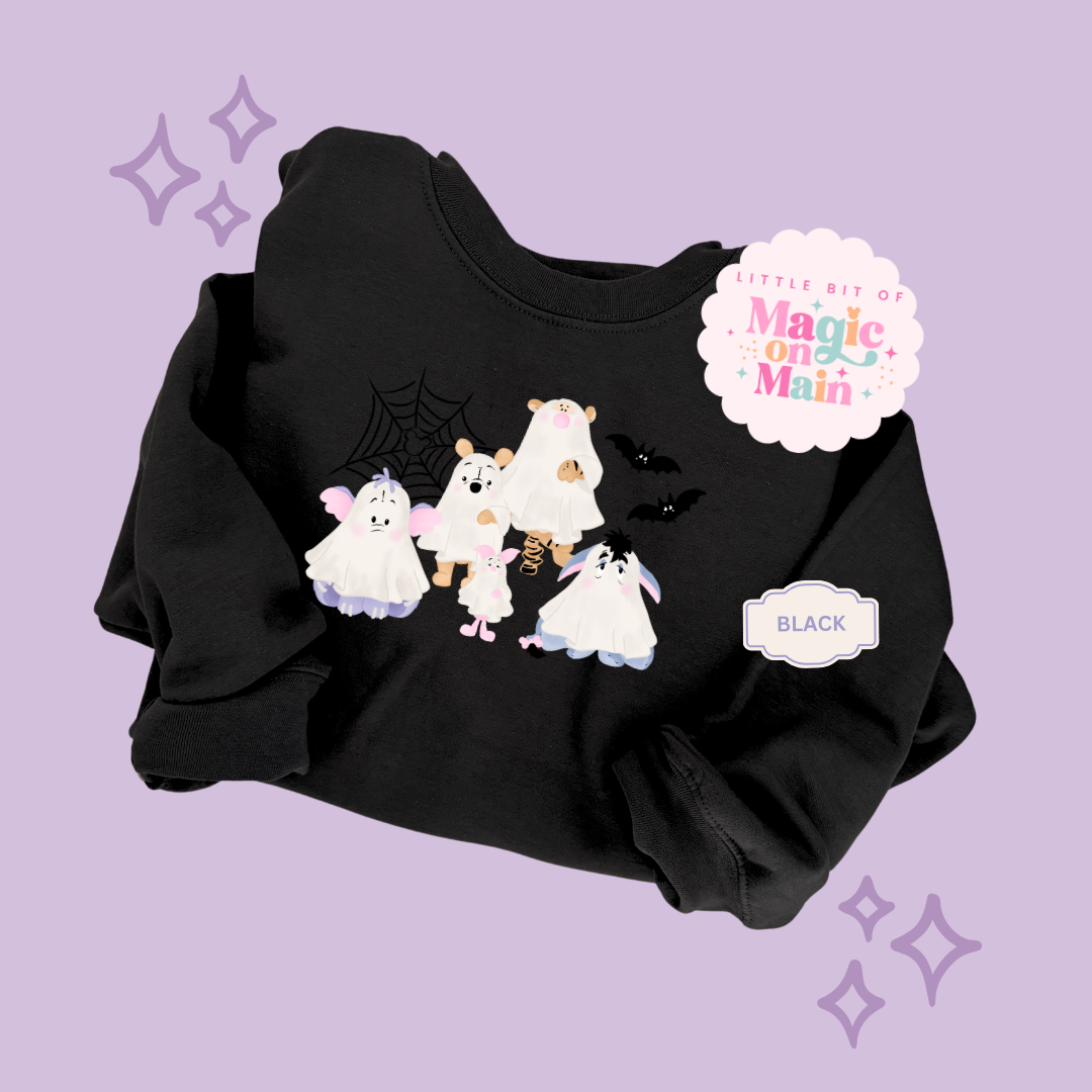 PRINTED WINNIE THE BOO - EXCLUSIVE TO MoM - ADULT SWEATSHIRT