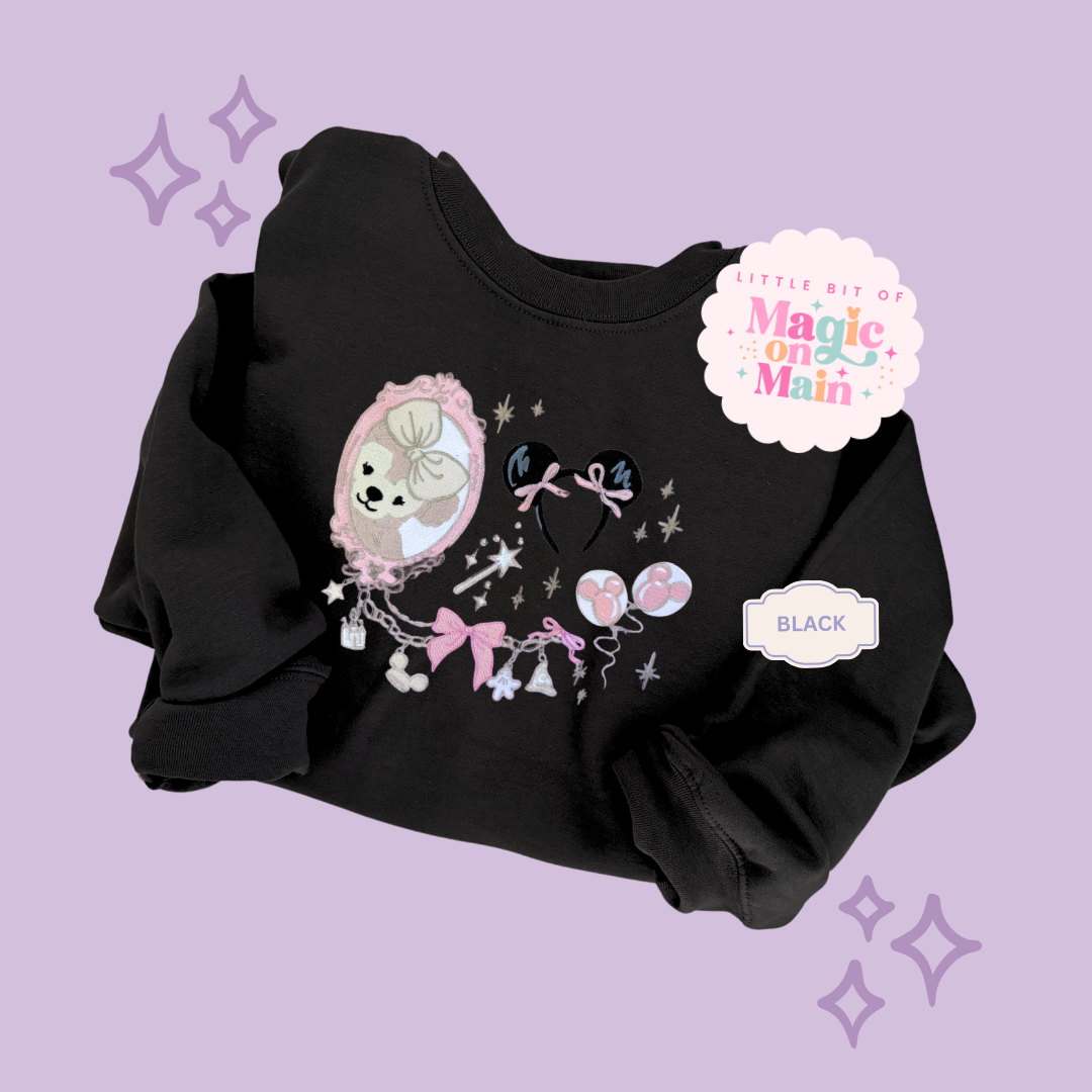 EMBROIDERED PARK GIRLIE - ADULT SWEATSHIRT 10052
