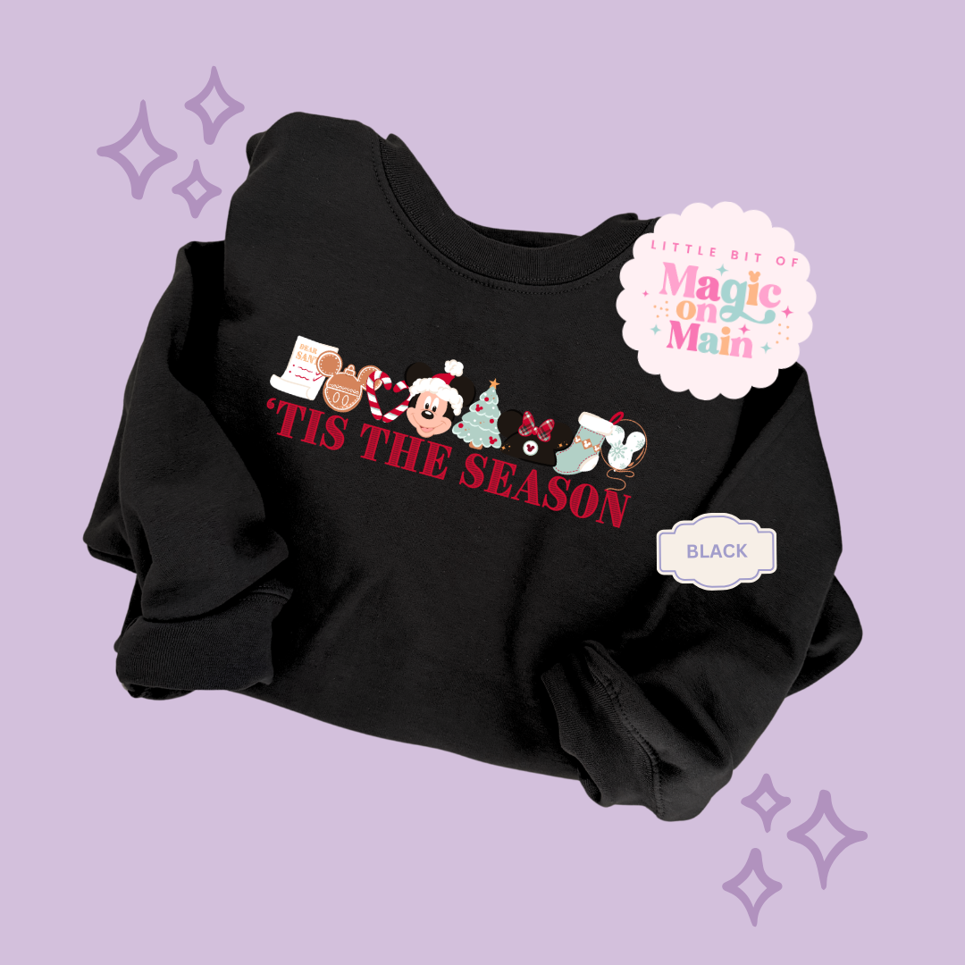PRINTED TIS THE SEASON - EXCLUSIVE TO MoM - ADULT SWEATSHIRT