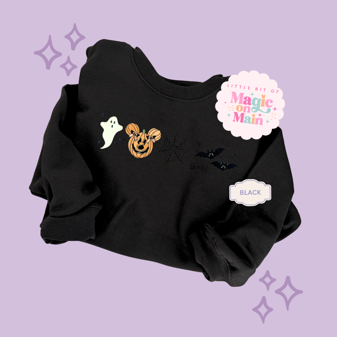 EMBROIDERED BOO CREW - EXCLUSIVE TO MoM - ADULT SWEATSHIRT