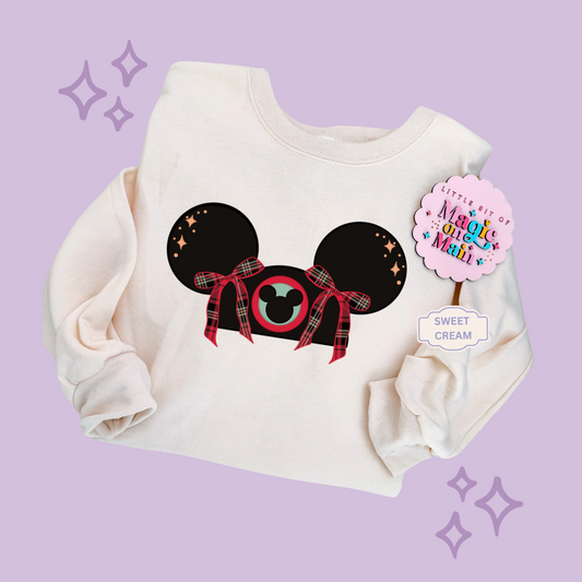 PRINTED CHRISTMAS HAT - EXCLUSIVE TO MoM - ADULT SWEATSHIRT