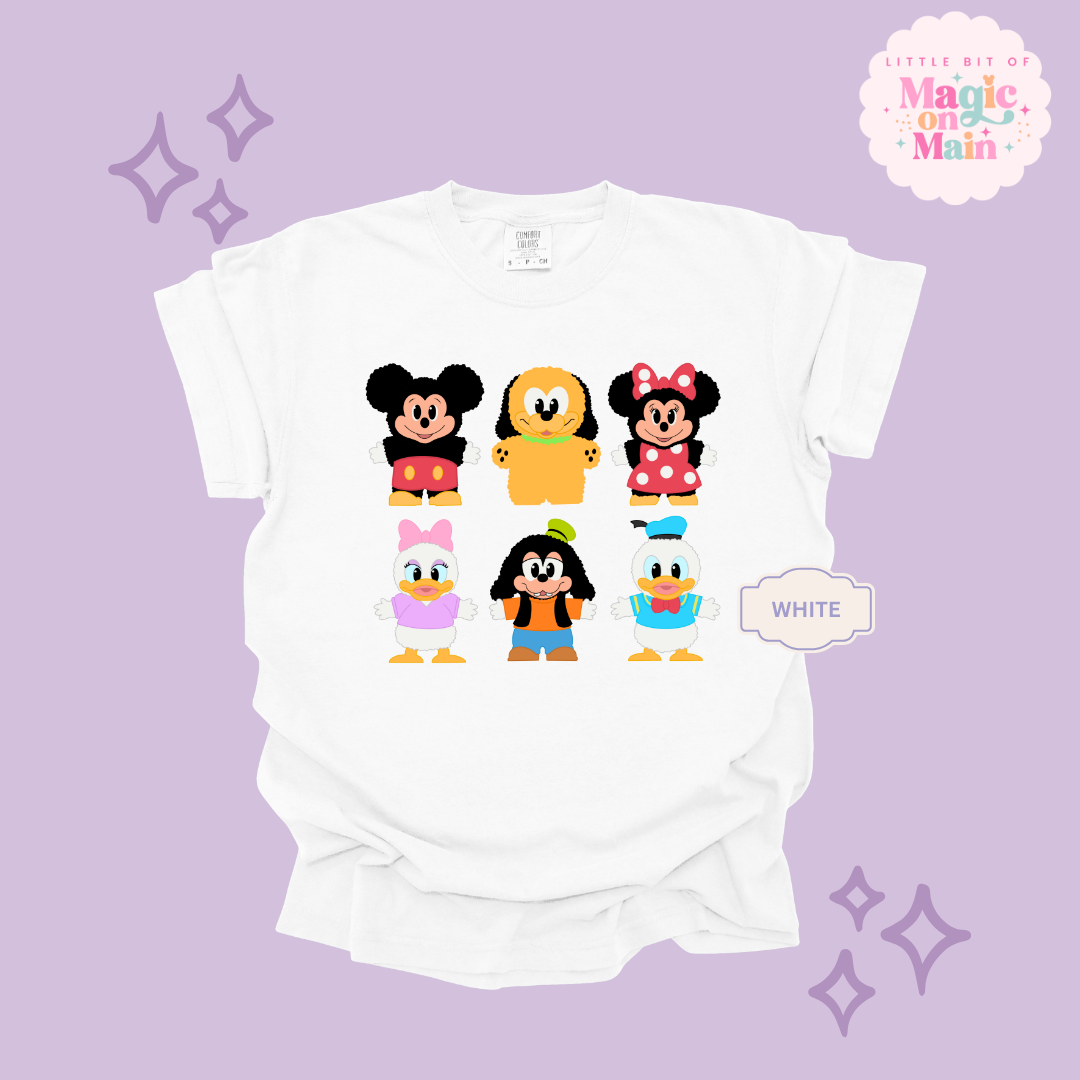 STUFFED CHARACTERS - ADULT T-SHIRT