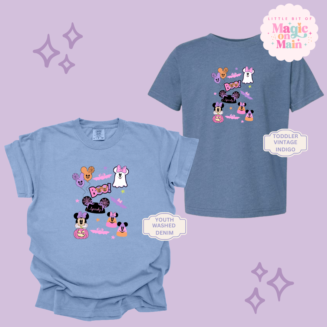 PRINTED SPOOKY ELEMENTS - EXCLUSIVE TO MOM - YOUTH/TODDLER