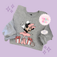 PRINTED MINNIE CHRISTMAS BALLERINA - ADULT SWEATSHIRT