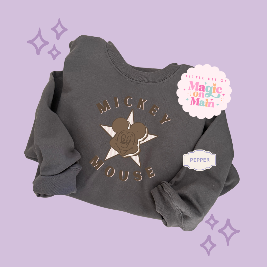 PRINTED MCKY SNACKS - EXCLUSIVE TO MoM - ADULT SWEATSHIRT 10062