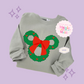 PRINTED MICKEY WREATH - EXCLUSIVE TO MoM - ADULT SWEATSHIRT