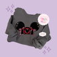 EMBROIDERED APPLIQUE HOLIDAY HAT - EXCLUSIVE TO MoM - ADULT SWEATSHIRT