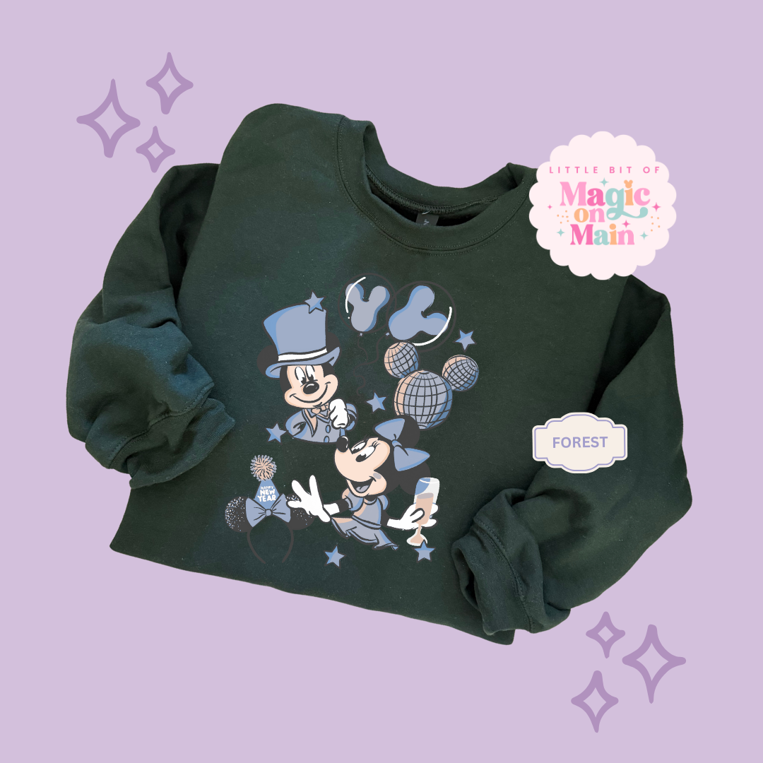 PRINTED NYE BLUE/GREY - ADULT SWEATSHIRT