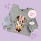 PRINTED MINNIE CHRISTMAS - ADULT SWEATSHIRT