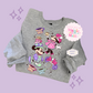 PRINTED MINNIES WONDERLAND - ADULT SWEATSHIRT