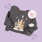 EMBROIDERED GINGERBREAD CASTLE - EXCLUSIVE TO MoM - ADULT SWEATSHIRT