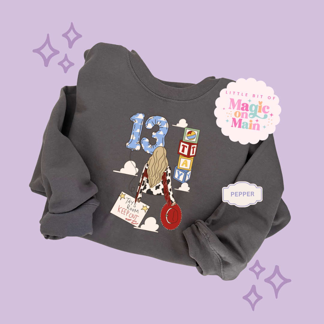 PRINTED TAYS STORY - ADULT SWEATSHIRT