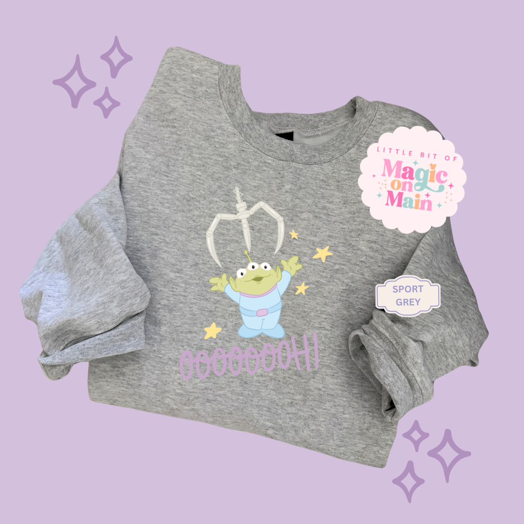 PRINTED ALIEN CLAW - EXCLUSIVE TO MoM - ADULT SWEATSHIRT