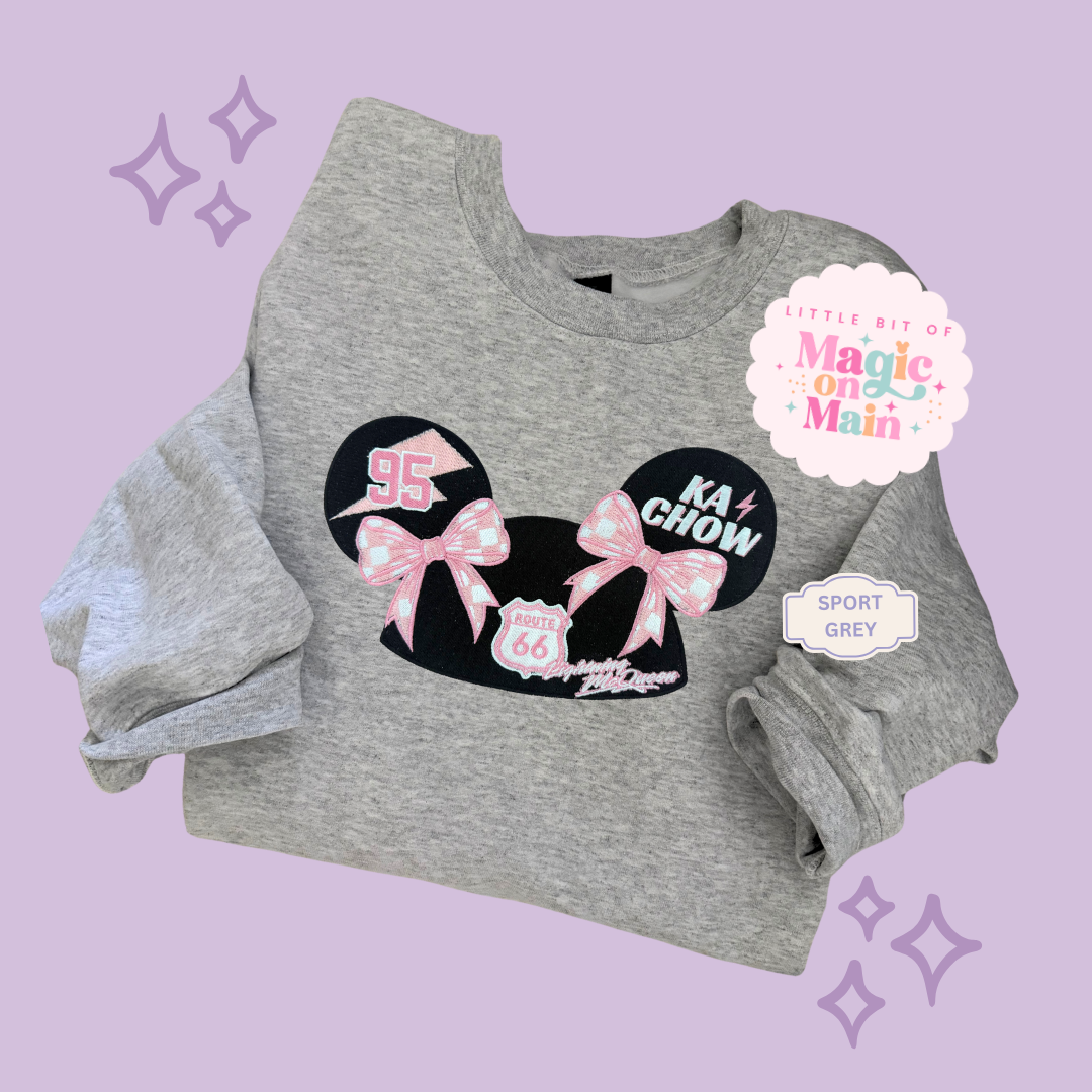 EMBROIDERED PINK LMQ HAT - EXCLUSIVE COLLAB - ADULT SWEATSHIRT