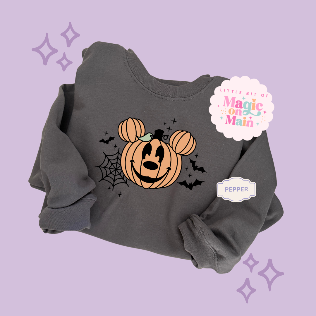 PRINTED MCKY PUMPKIN - EXCLUSIVE TO MoM - ADULT SWEATSHIRT 10057