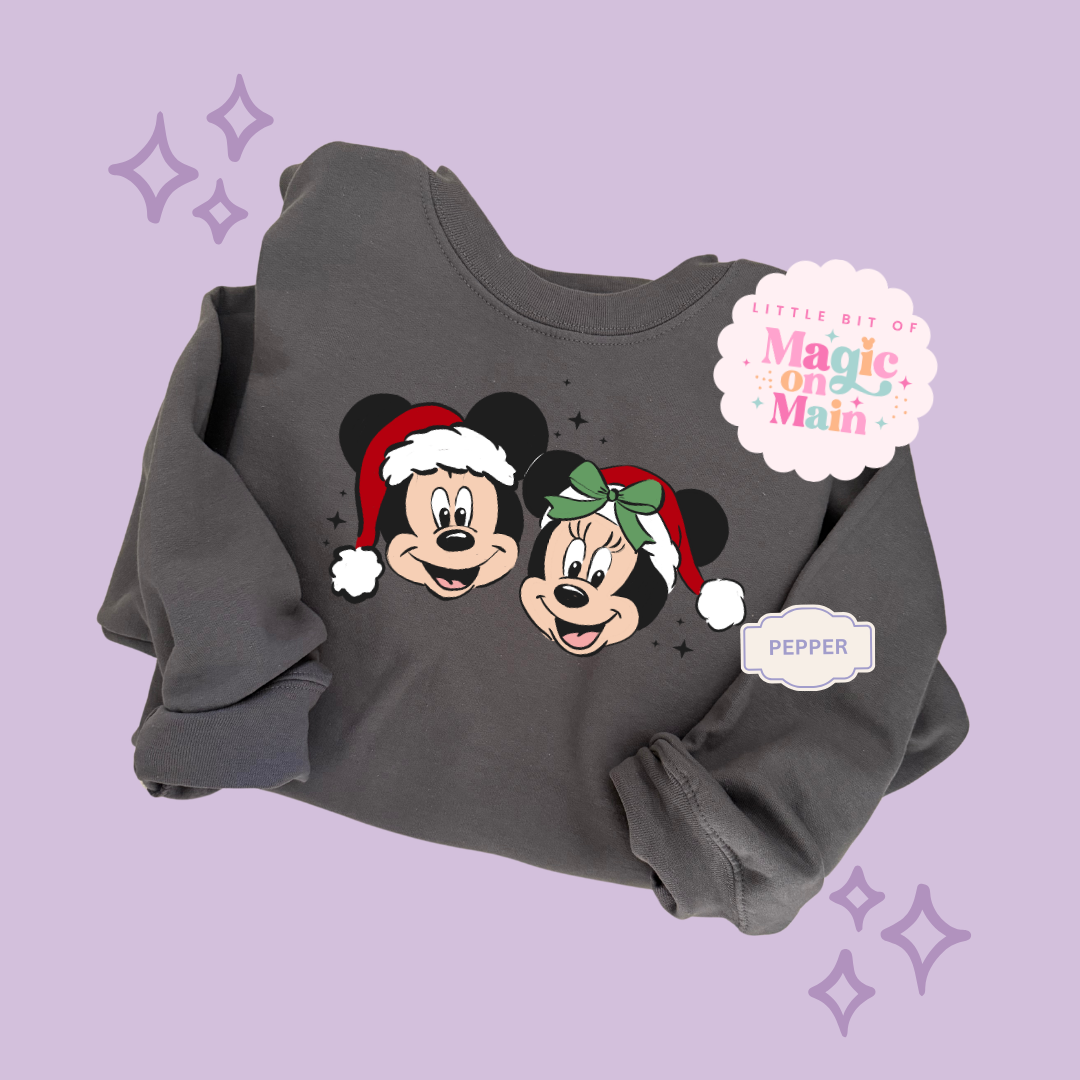 PRINTED MERRY MCKY MNIE - EXCLUSIVE TO MoM - ADULT SWEATSHIRT