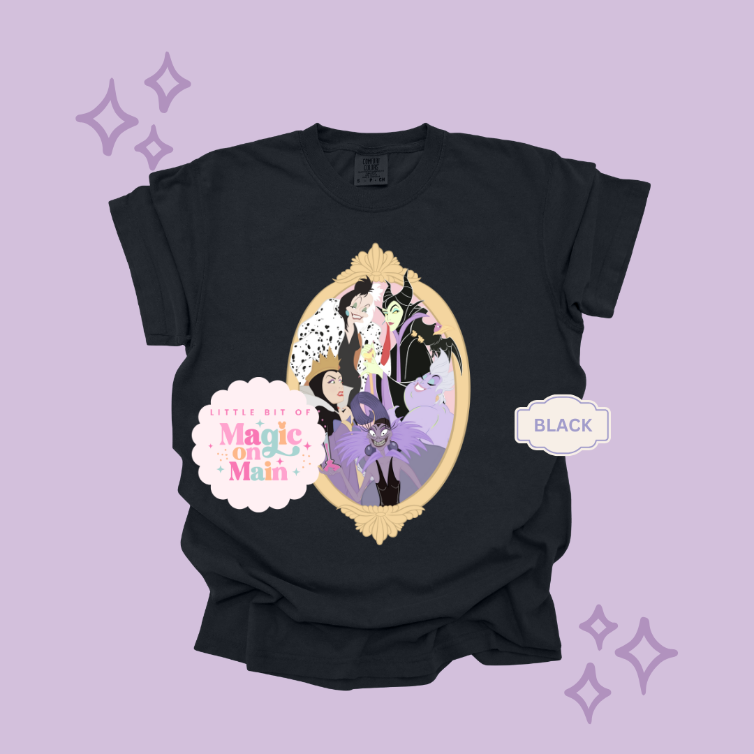 PRINTED VILLAINS COQUETTE - EXCLUSIVE TO MoM - ADULT T-SHIRT