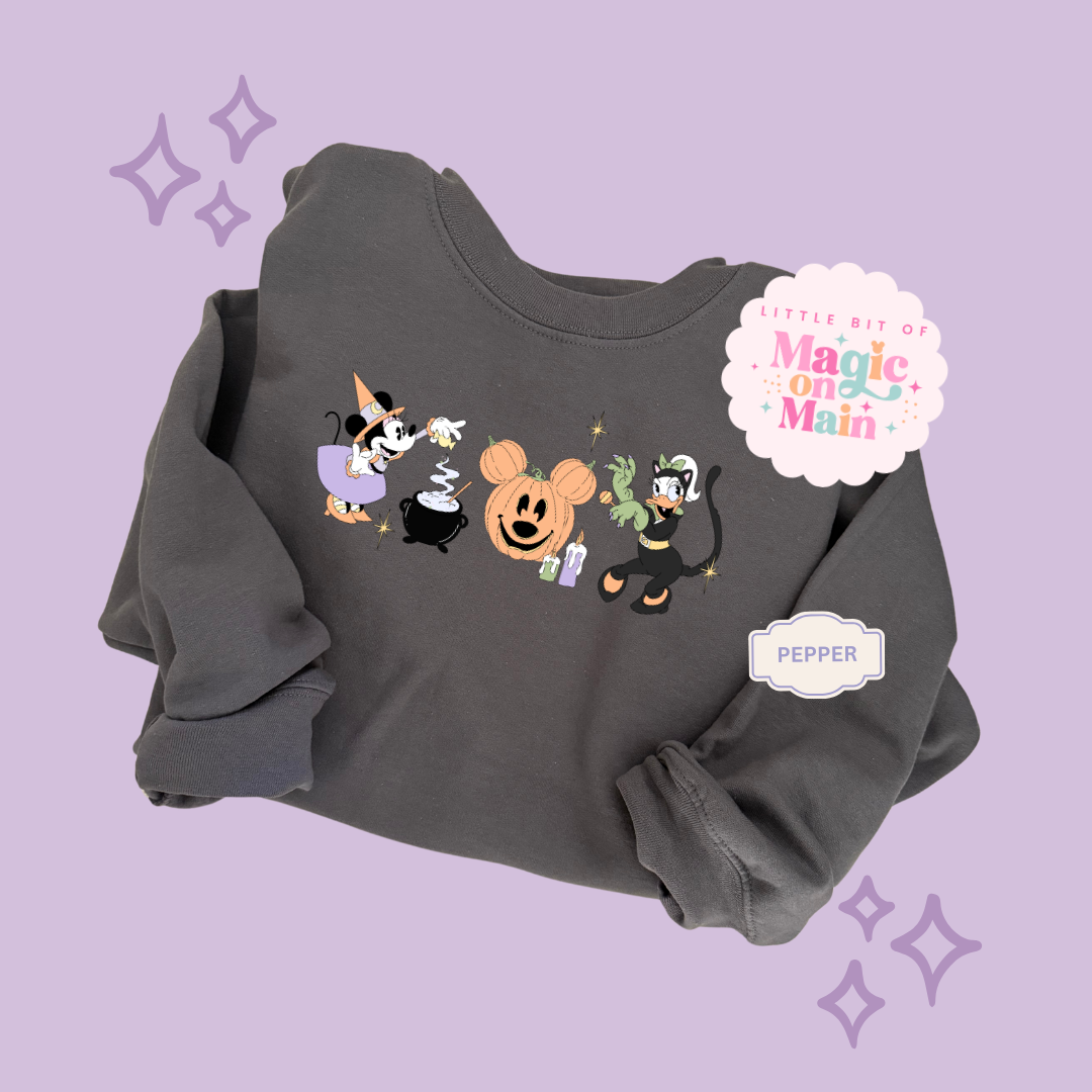 PRINTED  NOT SO SPOOKY - ADULT SWEATSHIRT