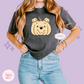PRINTED POOH PUMPKIN - WOMENS BOXY T-SHIRT