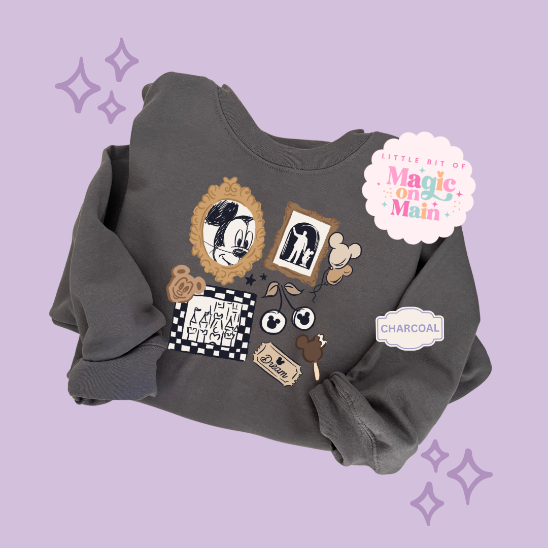 PRINTED NEUTRAL MCKY - ADULT SWEATSHIRT 10039