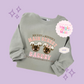 EMBROIDERED MAIN STREET BAKERY PINK - ADULT SWEATSHIRT
