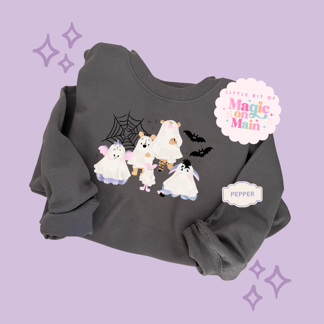 PRINTED WINNIE THE BOO - EXCLUSIVE TO MoM - ADULT SWEATSHIRT