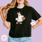 PRINTED GHOST MINNIE - WOMENS BOXY T-SHIRT