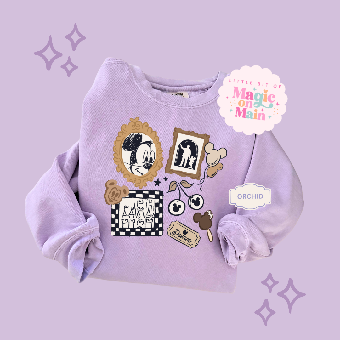 PRINTED NEUTRAL MCKY - ADULT SWEATSHIRT 10039