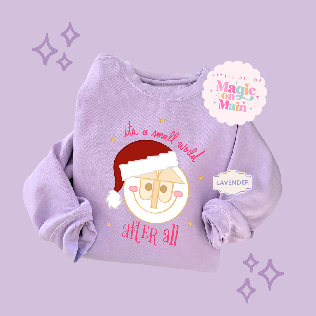 PRINTED SML WORLD - EXCLUSIVE TO MoM - ADULT SWEATSHIRT