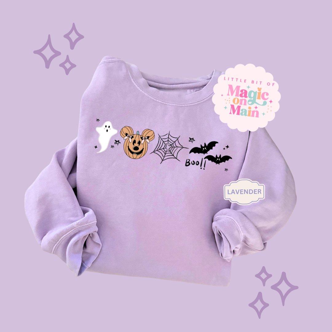 PRINTED BOO CREW - EXCLUSIVE TO MoM - ADULT SWEATSHIRT