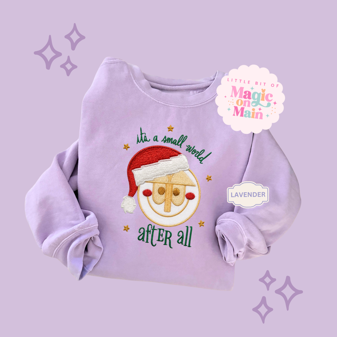 EMBROIDERED SML WORLD - EXCLUSIVE TO MoM - ADULT SWEATSHIRT