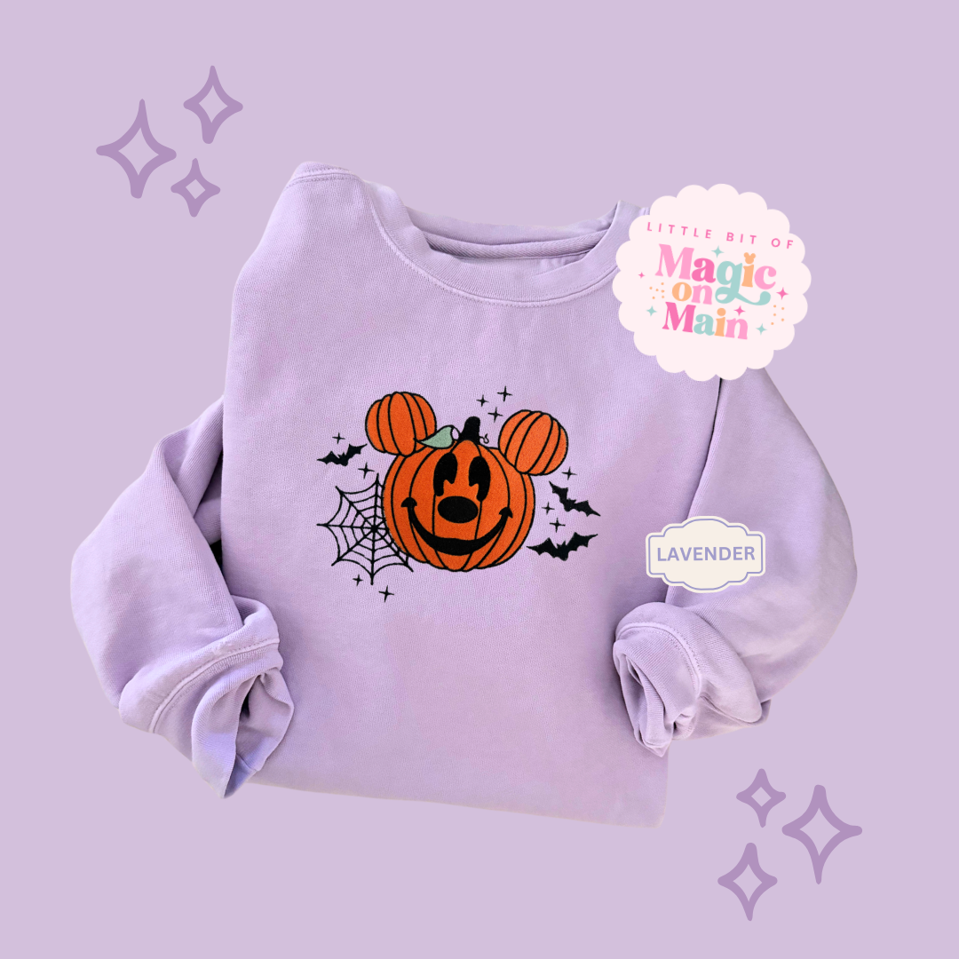 EMBROIDERED MCKY PUMPKIN - EXCLUSIVE TO MoM - ADULT SWEATSHIRT 10057