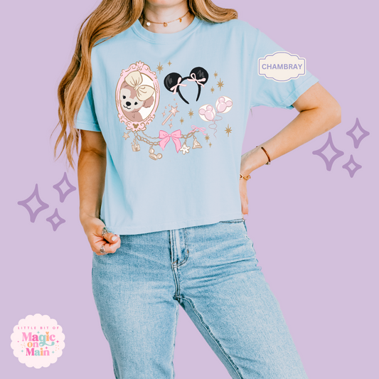 PRINTED PARK GIRLIE - WOMENS BOXY T-SHIRT