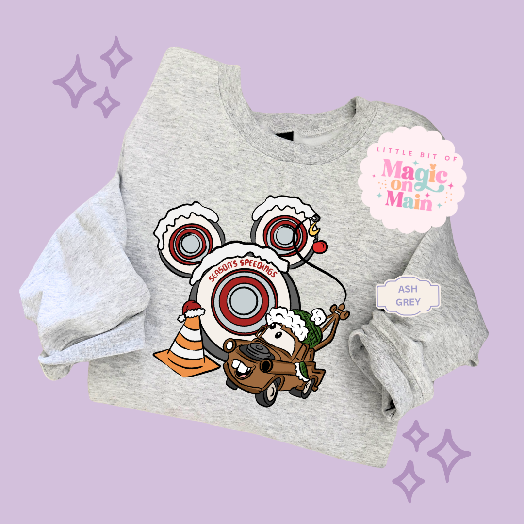 PRINTED SEASONS SPEEDINGS - ADULT SWEATSHIRT