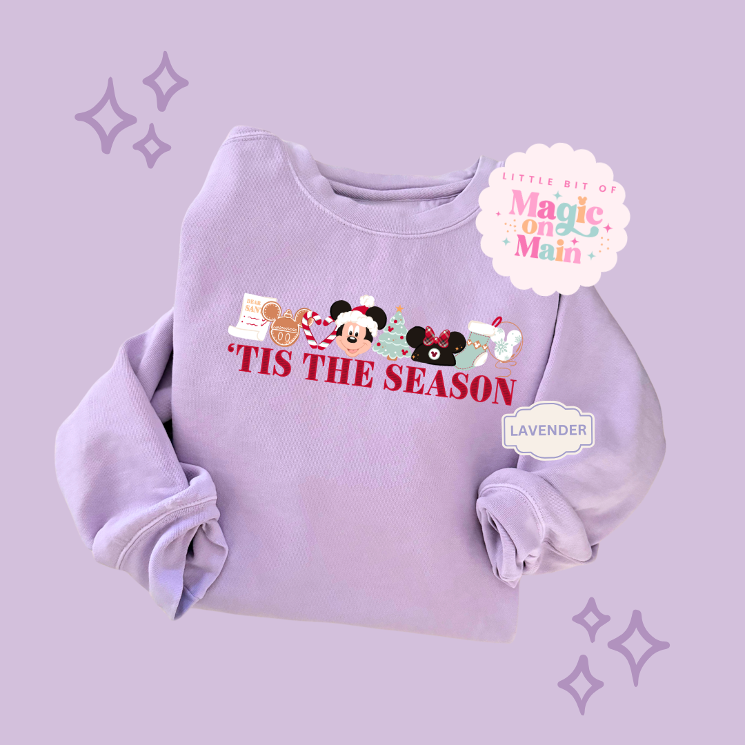 PRINTED TIS THE SEASON - EXCLUSIVE TO MoM - ADULT SWEATSHIRT
