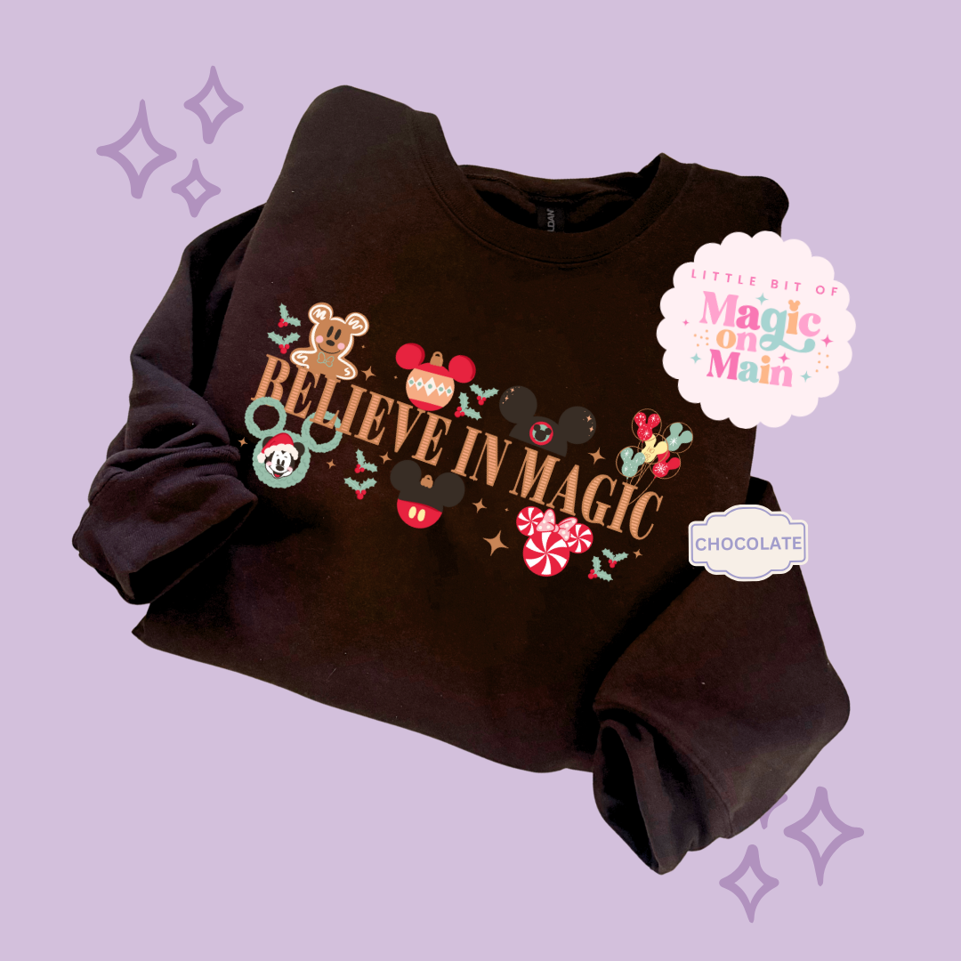 PRINTED BELIEVE IN MAGIC - EXCLUSIVE TO MoM - ADULT SWEATSHIRT