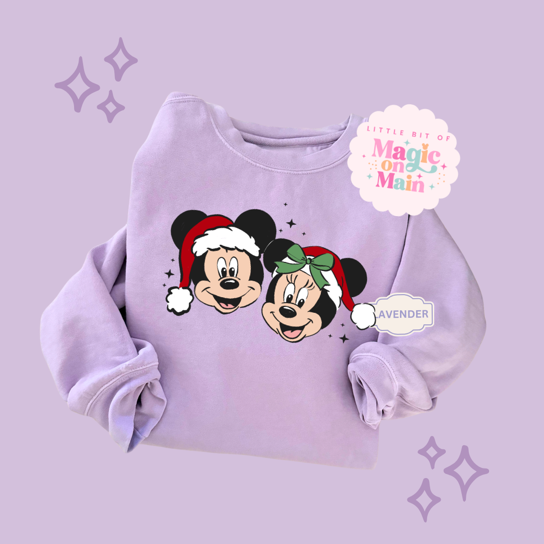 PRINTED MERRY MCKY MNIE - EXCLUSIVE TO MoM - ADULT SWEATSHIRT