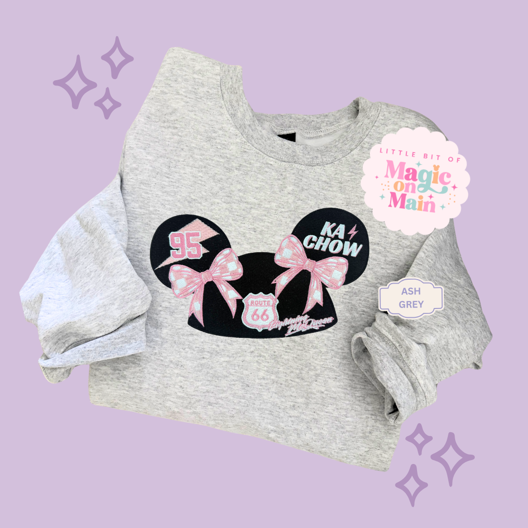 EMBROIDERED PINK LMQ HAT - EXCLUSIVE COLLAB - ADULT SWEATSHIRT