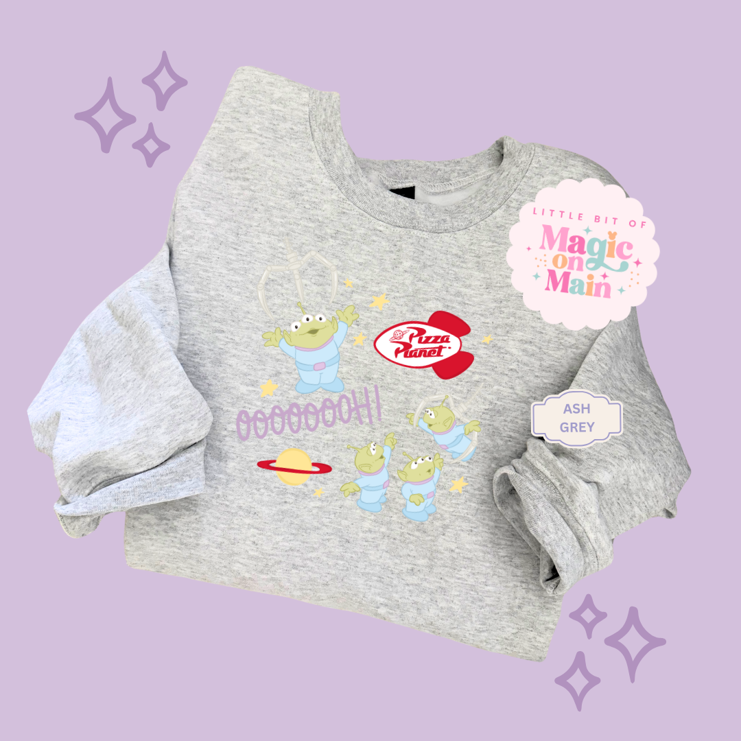 PRINTED ALIENS - EXCLUSIVE TO MoM - ADULT SWEATSHIRT
