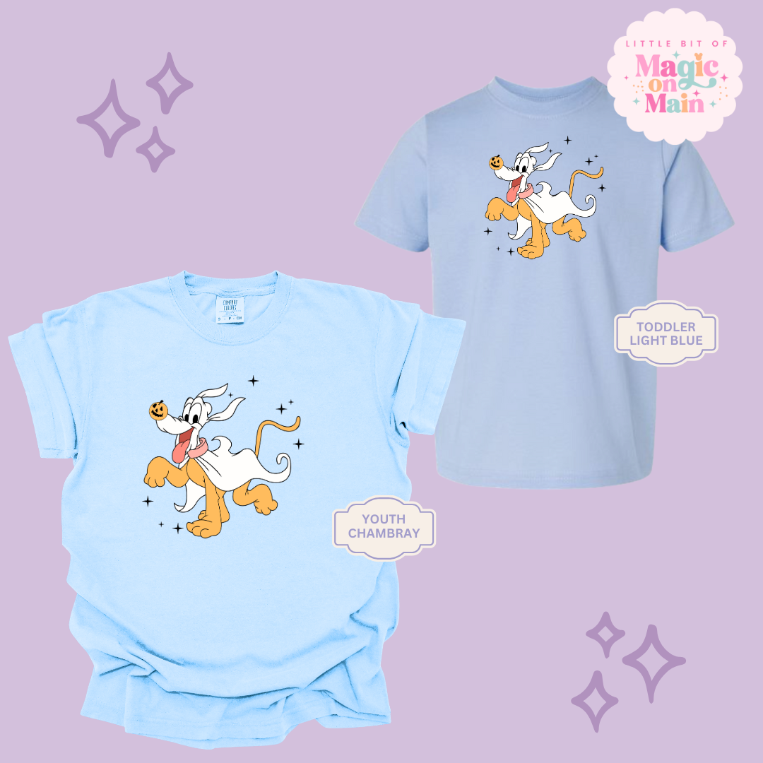 PRINTED HALLOWEEN PLUTO - YOUTH/TODDLER