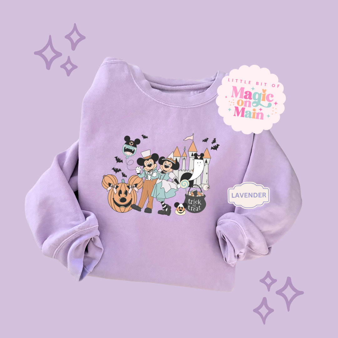 PRINTED MAIN ST HALLOWEEN - ADULT SWEATSHIRT