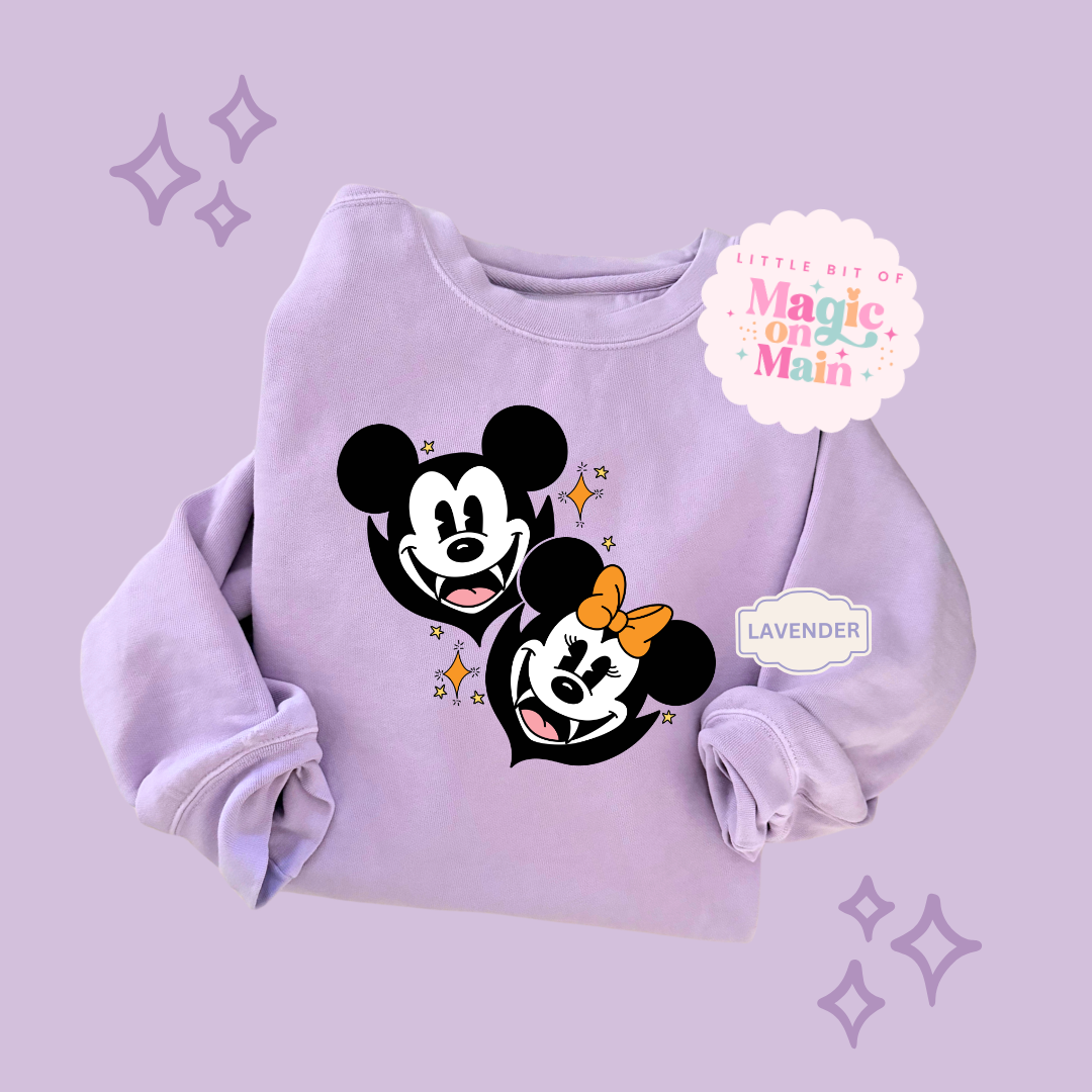 PRINTED MCKY VAMPIRE - EXCLUSIVE TO MoM - ADULT SWEATSHIRT 10058