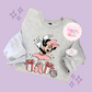 PRINTED MINNIE CHRISTMAS BALLERINA - ADULT SWEATSHIRT
