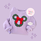 EMBROIDERED MCKY WREATH - EXCLUSIVE TO MoM - ADULT SWEATSHIRT