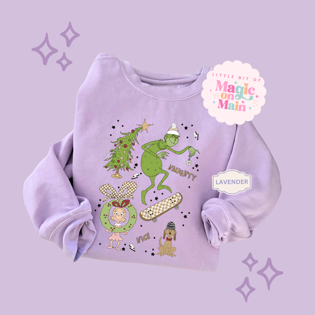 PRINTED MAX AND FRIENDS - EXCLUSIVE TO MoM - ADULT SWEATSHIRT